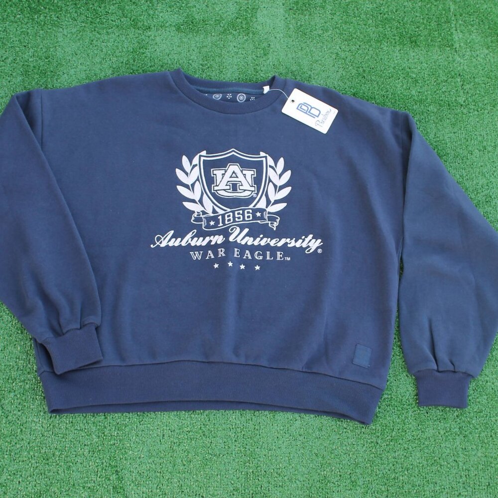 Auburn Tigers Big Aug Script Janice Oversized Pullover Sweatshirt NWT